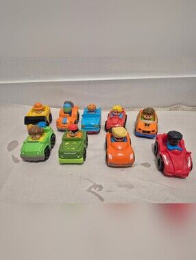 9 X Little People Wheelies